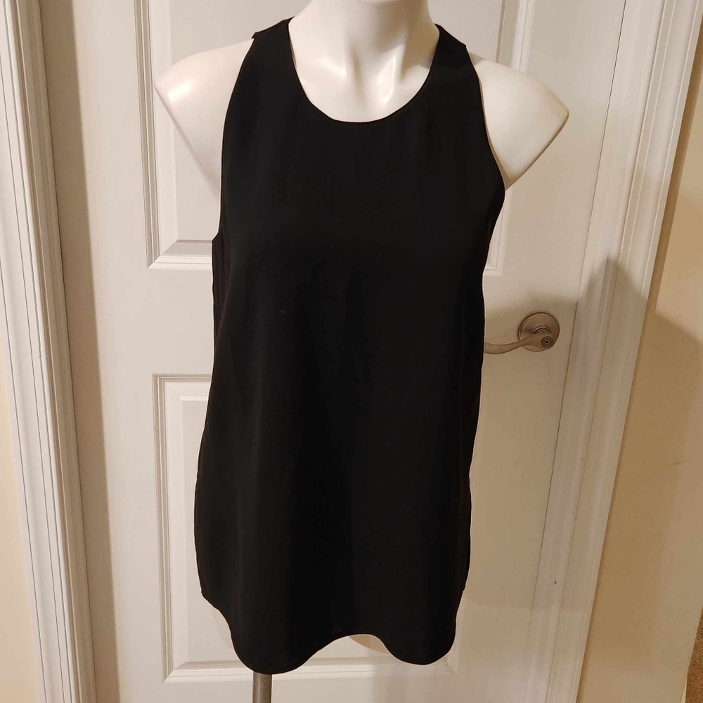 Vince black Medium blouse tunic with side slits